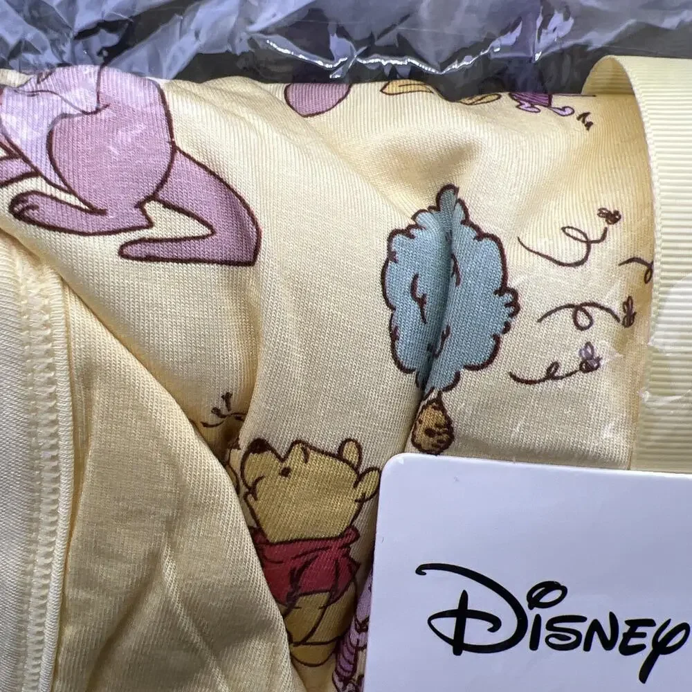 Little Sleepies Disney Winnie the Pooh Tigger Piglet Yellow Large Cloud Blanket